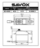 Discontined - Use SC0352P - SC0352 - Standard Digital Servo .13/90 @ 6V