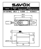 Discontinued - Use SV1257MGP - SV1257MG - High Voltage Mini Size Digital Servo .055/55.5 @7.4V