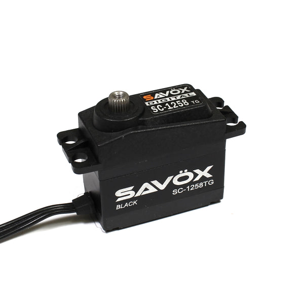 BLACK EDITION STANDARD SIZE CORELESS DIGITAL SERVO .08/166 – Servos.net