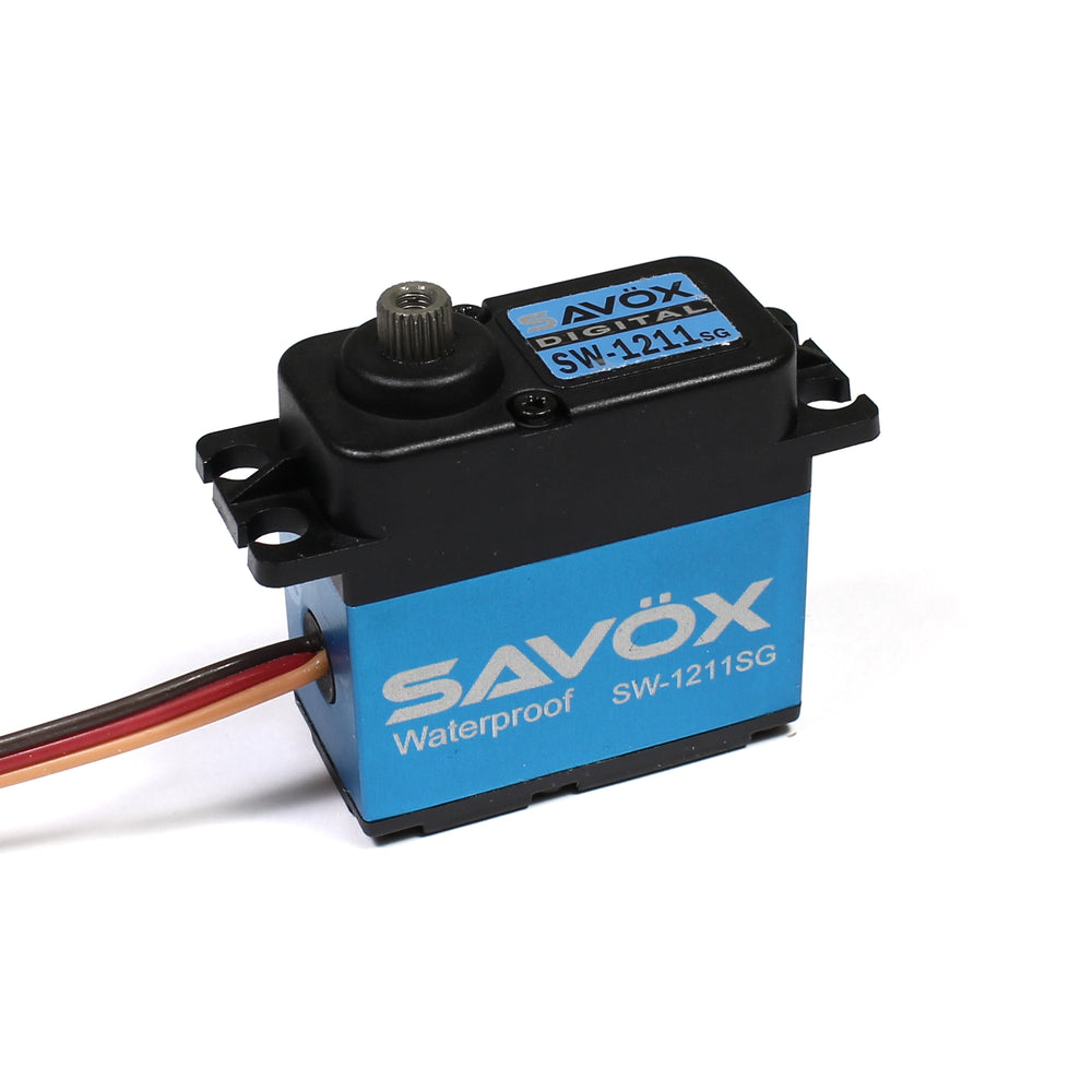 WATERPROOF CORELESS DIGITAL SERVO .10/208.3 ALUM CASE – Servos.net